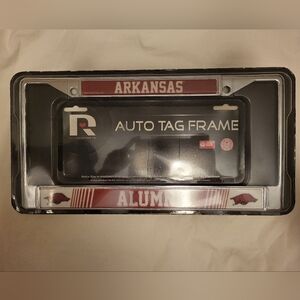 Razorback Car Tag Frame